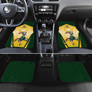 South Africa Rugby Car Mats Cute Springboks Mascot