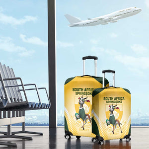 South Africa Rugby Luggage Cover Cute Springboks Mascot