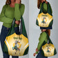 Custom South Africa Rugby Grocery Bag Cute Springboks Mascot