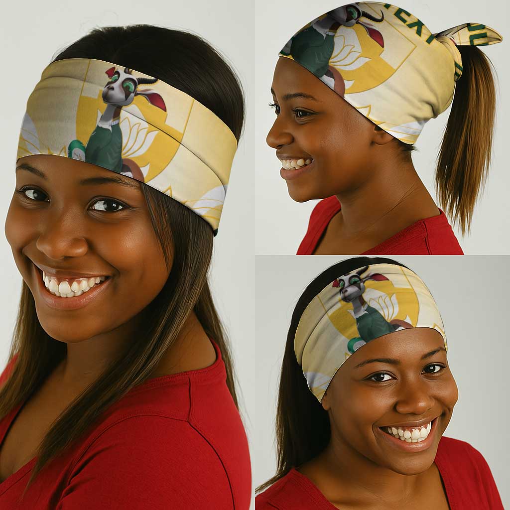 Custom South Africa Rugby Neck Gaiter Cute Springboks Mascot LT14