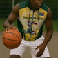 Custom South Africa Rugby Sleeveless Zip Hoodie Cute Springboks Mascot - African Pride