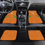 Ivory Coast Football Custom Car Mats Les Elephants Dames Skin Style