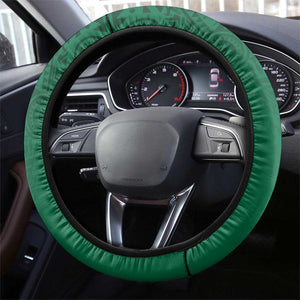 South Africa Steering Wheel Cover African Pattern Happy Freedom Day Green Version