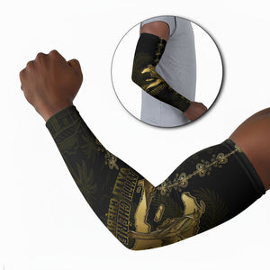 Afro-Haitians Ayiti Cherie Arm Sleeves Haiti Map Kanson Wouj Veve Vodou