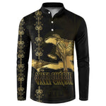 Afro-Haitians Ayiti Cherie Button Sweatshirt Haiti Map Kanson Wouj Veve Vodou