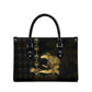 Afro-Haitians Ayiti Cherie Leather Bag Haiti Map Kanson Wouj Veve Vodou
