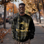 Afro-Haitians Ayiti Cherie Sweatshirt Haiti Map Kanson Wouj Veve Vodou