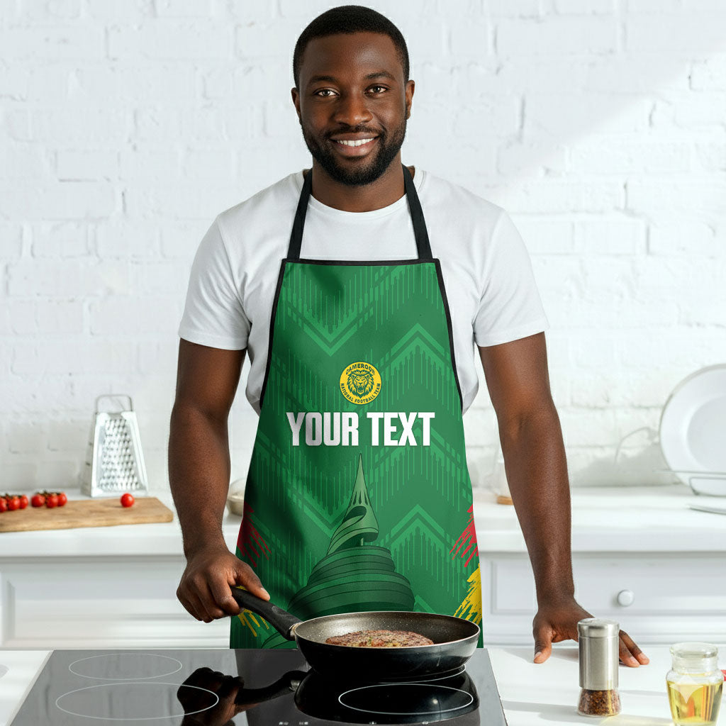 Cameroon Football Custom Apron Reunification Monument Les Lionnes Indomptables