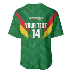 Cameroon Football Custom Baseball Jersey Reunification Monument Les Lionnes Indomptables