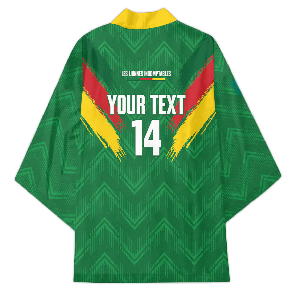 Cameroon Football Custom Kimono Reunification Monument Les Lionnes Indomptables