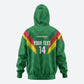 Cameroon Football Custom Zip Hoodie Reunification Monument Les Lionnes Indomptables