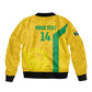 South Africa Soccer Custom Bomber Jacket Banyana Banyana Protea Yellow Version
