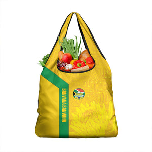 South Africa Soccer Grocery Bag Banyana Banyana Protea Yellow Version