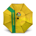 South Africa Soccer Umbrella Banyana Banyana Protea Yellow Version