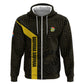 South Africa Soccer Custom Hoodie Banyana Banyana Protea Black Version
