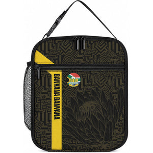 South Africa Soccer Lunch Bag Banyana Banyana Protea Black Version