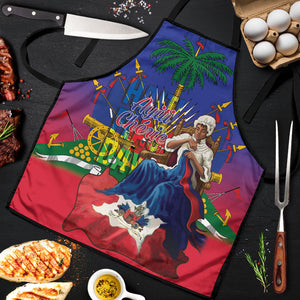 Catherine Flon Haiti Flag Day Apron Ayiti Cherie Coat Of Arms