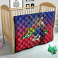 Catherine Flon Haiti Flag Day Quilt Ayiti Cherie Coat Of Arms