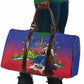 Catherine Flon Haiti Flag Day Travel Bag Ayiti Cherie Coat Of Arms