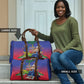 Catherine Flon Haiti Flag Day Travel Bag Ayiti Cherie Coat Of Arms