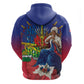 Catherine Flon Haiti Flag Day Zip Hoodie Ayiti Cherie Coat Of Arms
