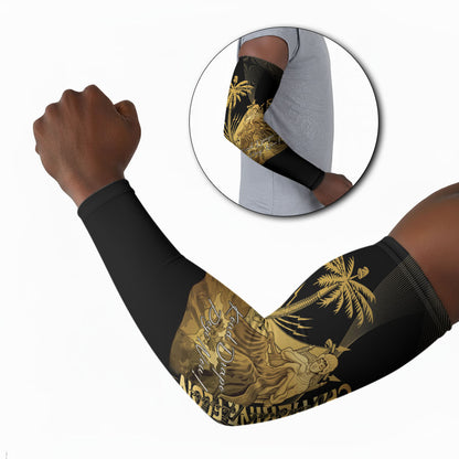 Catherine Flon Haiti Flag Day Arm Sleeves National Heroine Koud Drapo Peyi Nou