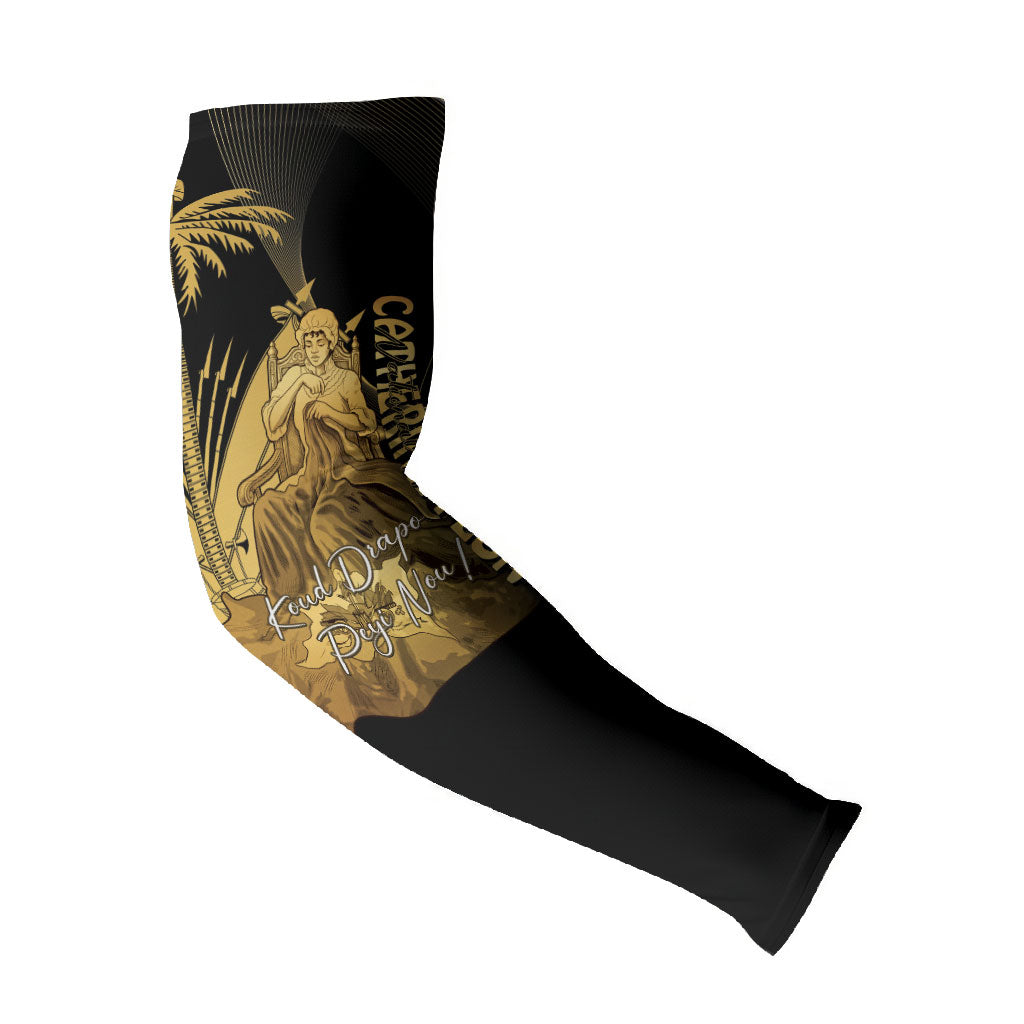 Catherine Flon Haiti Flag Day Arm Sleeves National Heroine Koud Drapo Peyi Nou