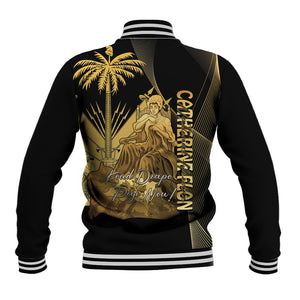 Catherine Flon Haiti Flag Day Baseball Jacket National Heroine Koud Drapo Peyi Nou