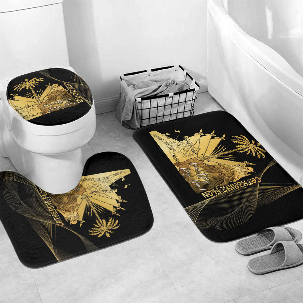 Catherine Flon Haiti Flag Day Bathroom Set National Heroine Koud Drapo Peyi Nou
