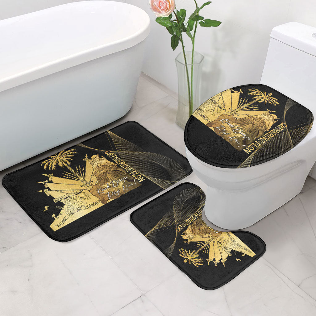 Catherine Flon Haiti Flag Day Bathroom Set National Heroine Koud Drapo Peyi Nou