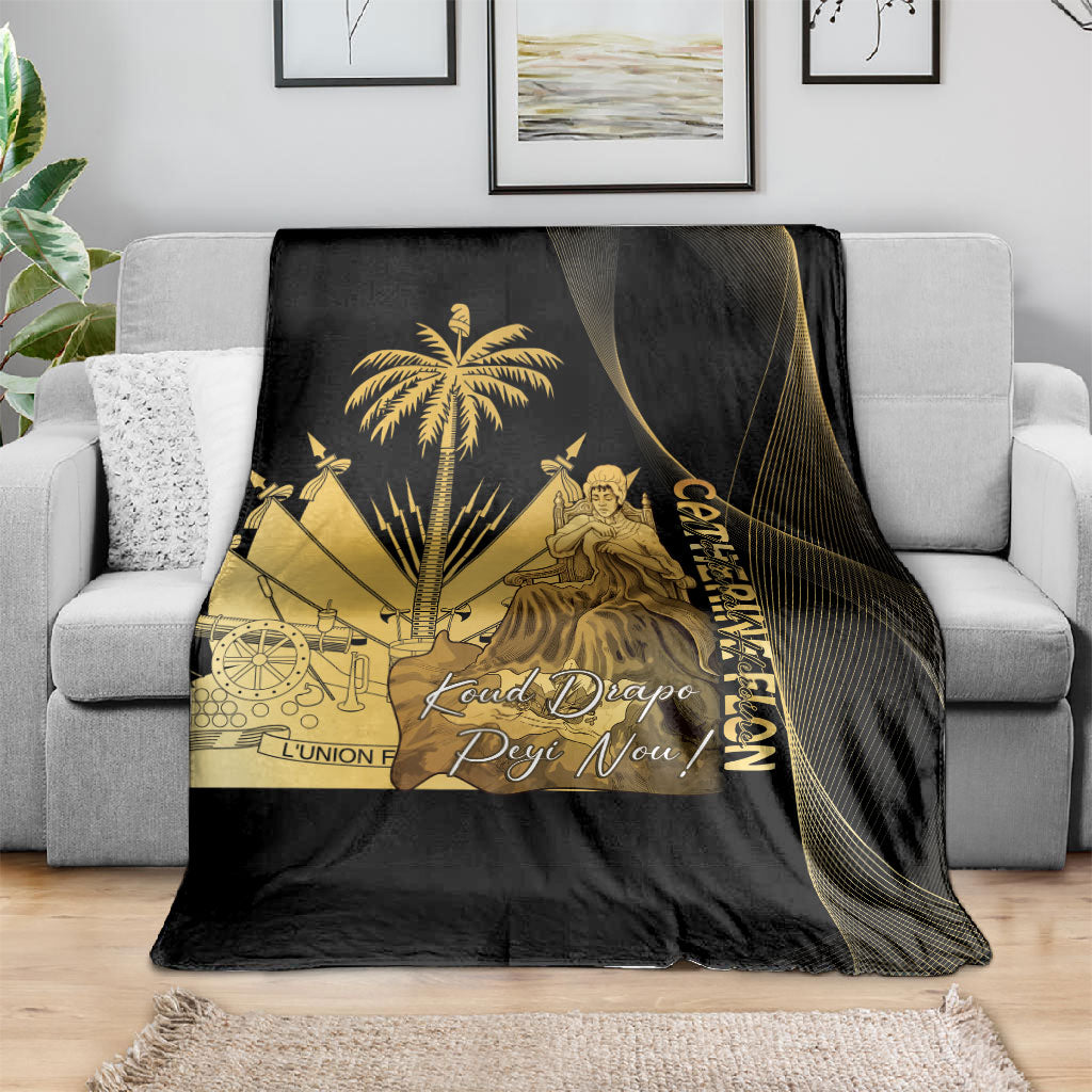 Catherine Flon Haiti Flag Day Blanket National Heroine Koud Drapo Peyi Nou