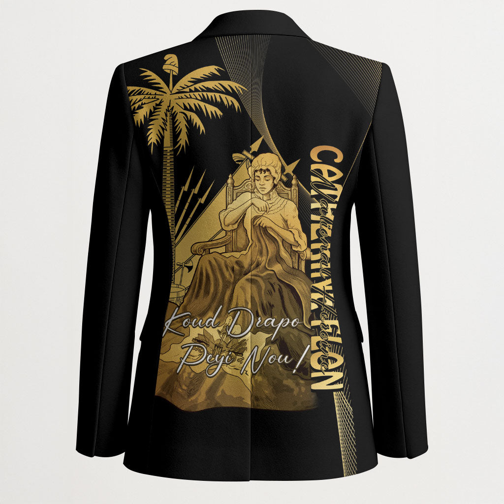 Catherine Flon Haiti Flag Day Blazer National Heroine Koud Drapo Peyi Nou