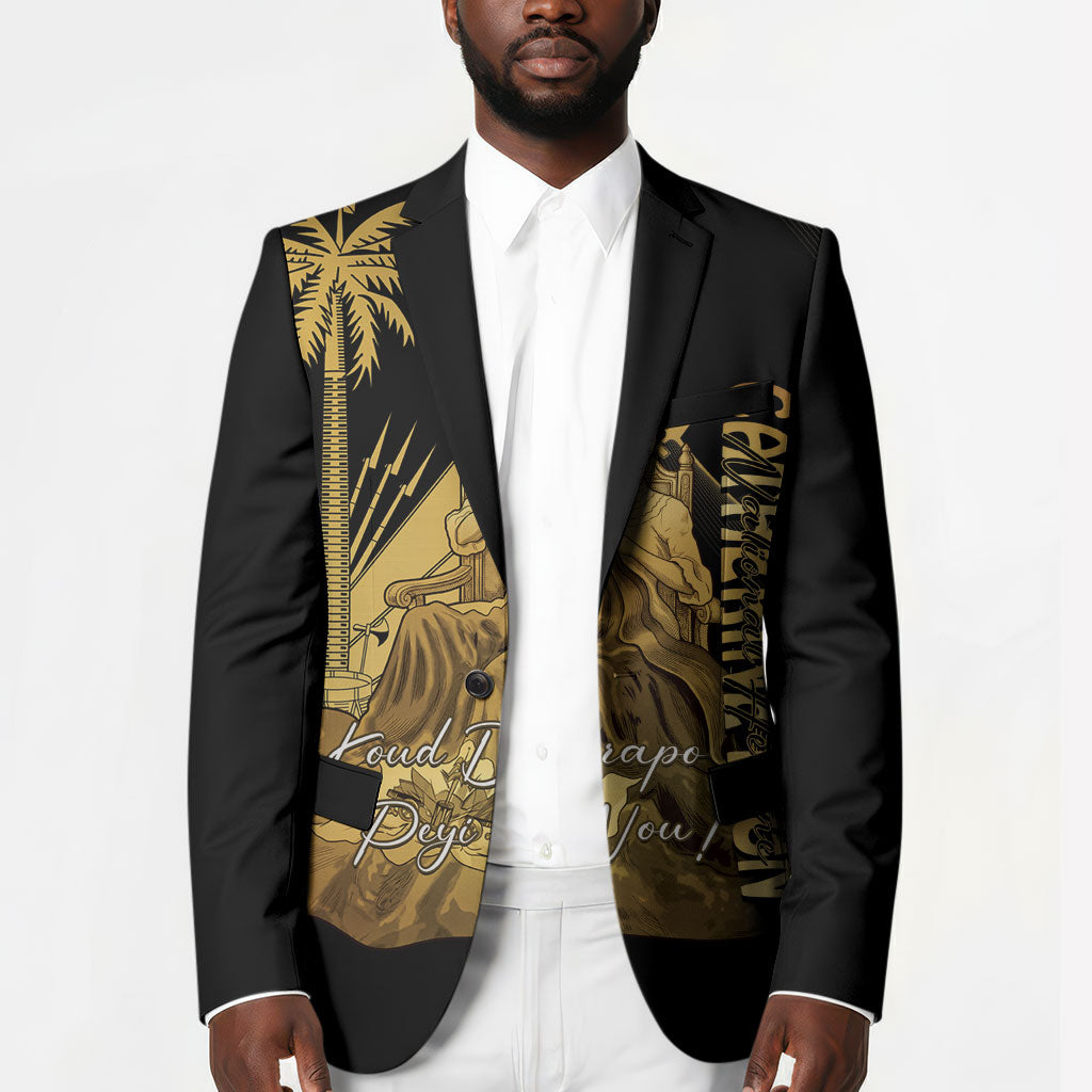 Catherine Flon Haiti Flag Day Blazer National Heroine Koud Drapo Peyi Nou