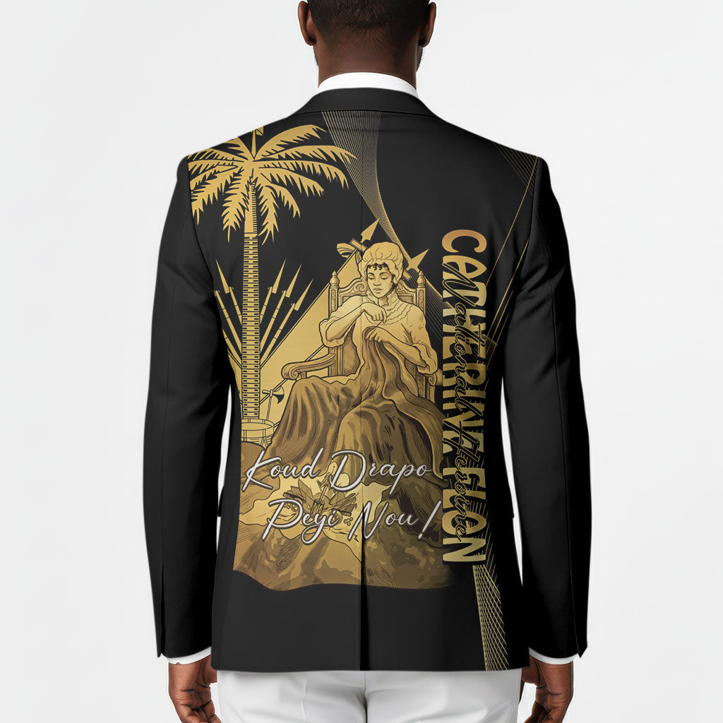 Catherine Flon Haiti Flag Day Blazer National Heroine Koud Drapo Peyi Nou