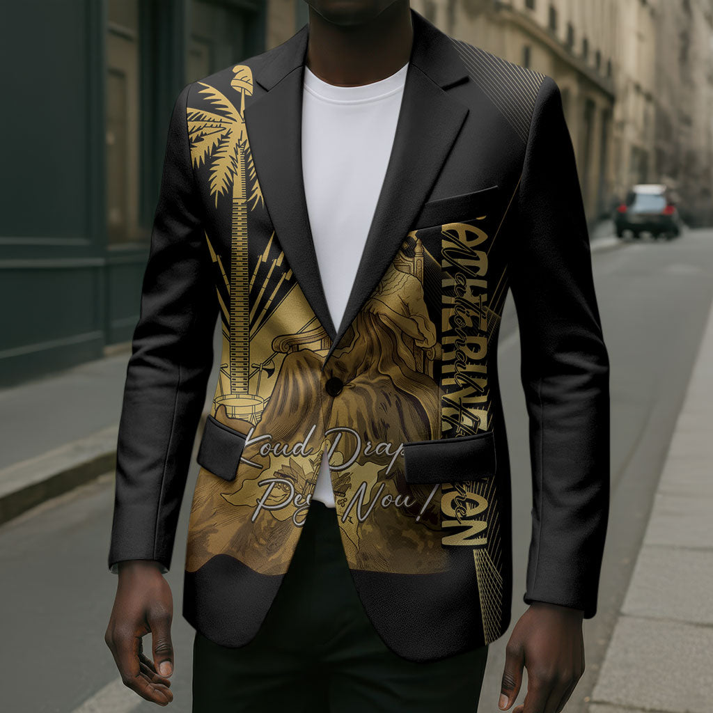 Catherine Flon Haiti Flag Day Blazer National Heroine Koud Drapo Peyi Nou