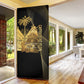 Catherine Flon Haiti Flag Day Door Cover National Heroine Koud Drapo Peyi Nou