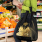Catherine Flon Haiti Flag Day Grocery Bag National Heroine Koud Drapo Peyi Nou