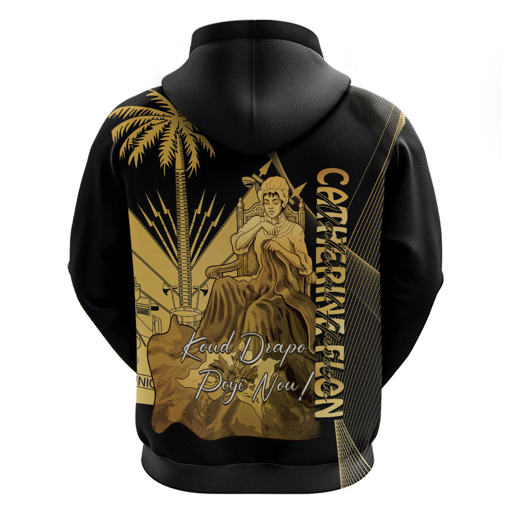Catherine Flon Haiti Flag Day Hoodie National Heroine Koud Drapo Peyi Nou