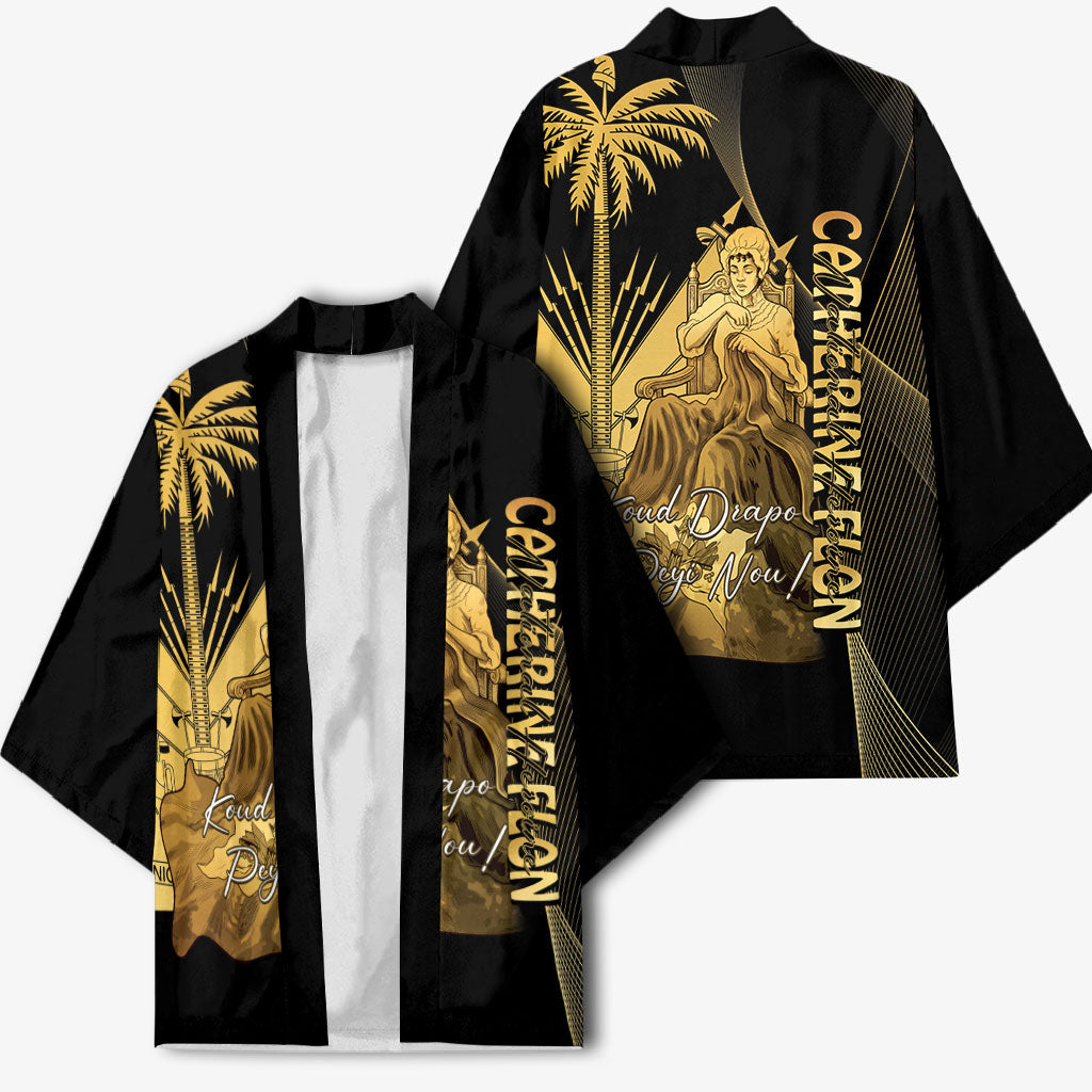 Catherine Flon Haiti Flag Day Kimono National Heroine Koud Drapo Peyi Nou
