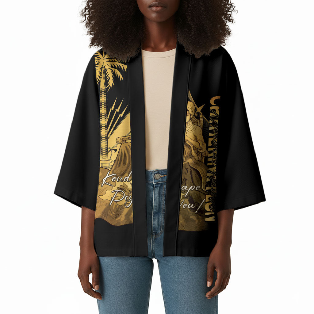 Catherine Flon Haiti Flag Day Kimono National Heroine Koud Drapo Peyi Nou