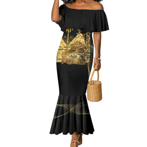 Catherine Flon Haiti Flag Day Mermaid Dress National Heroine Koud Drapo Peyi Nou