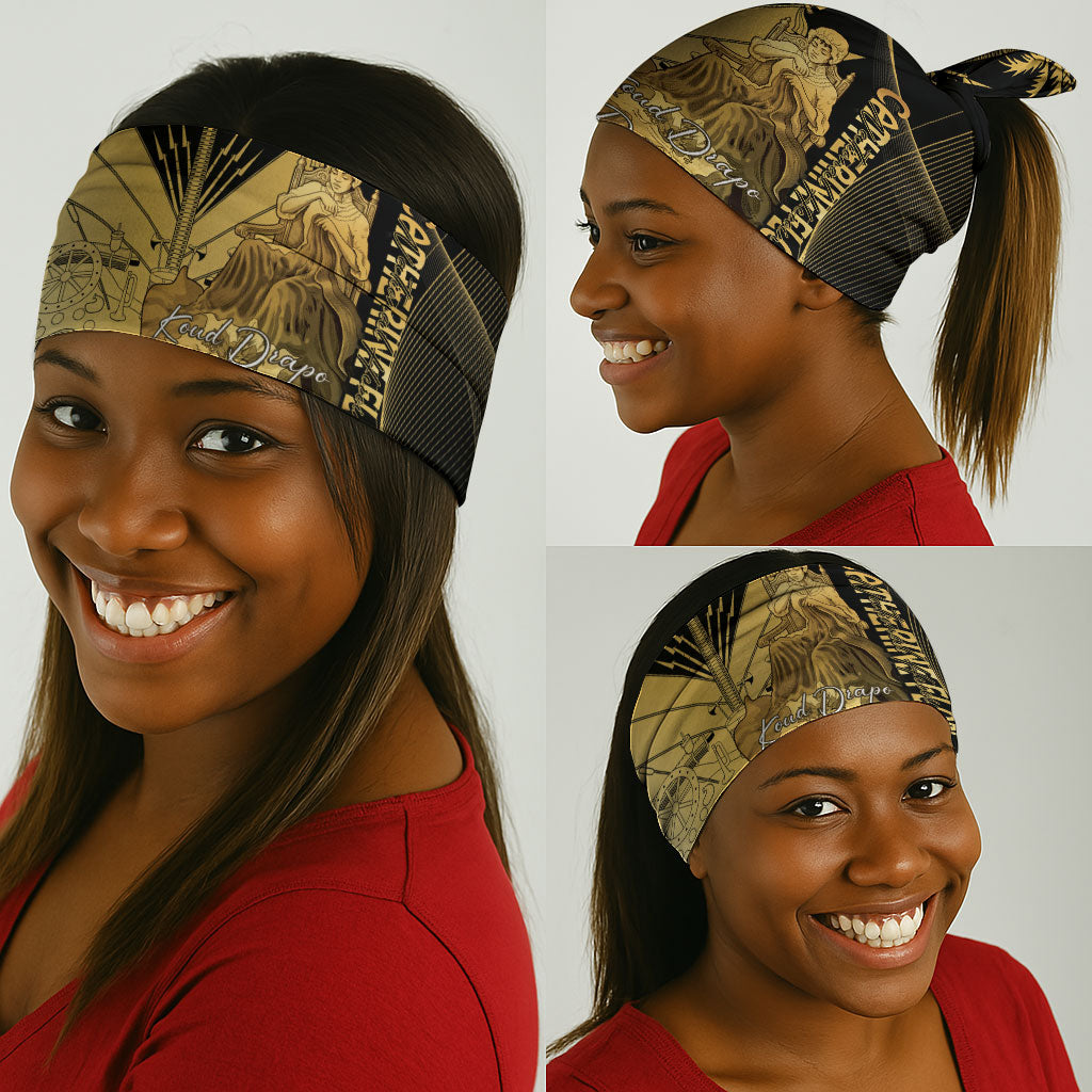 Catherine Flon Haiti Flag Day Neck Gaiter National Heroine Koud Drapo Peyi Nou