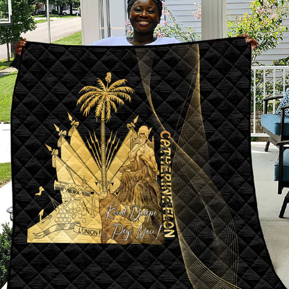Catherine Flon Haiti Flag Day Quilt National Heroine Koud Drapo Peyi Nou