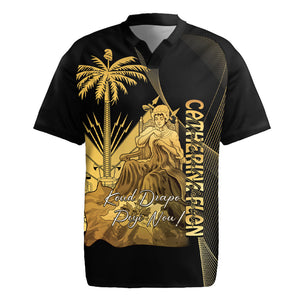 Catherine Flon Haiti Flag Day Rugby Jersey National Heroine Koud Drapo Peyi Nou