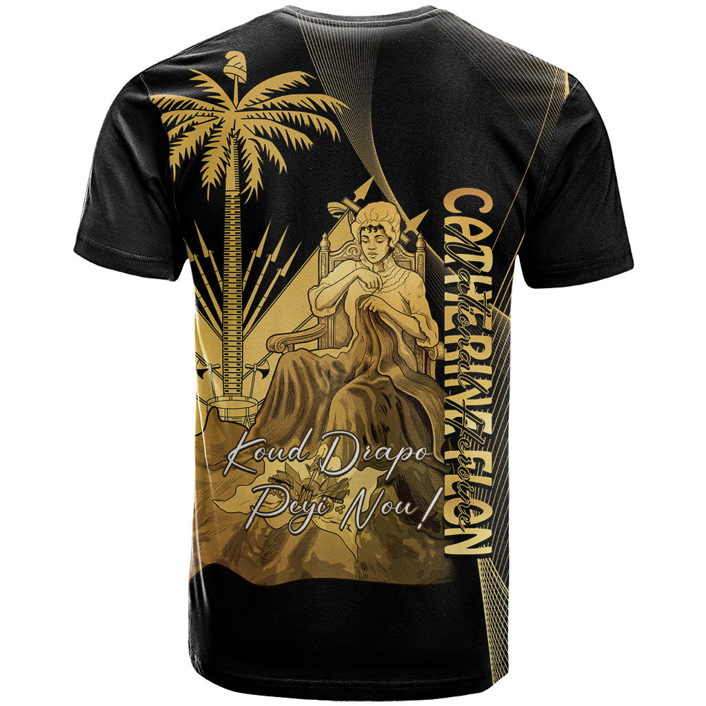 Catherine Flon Haiti Flag Day T shirt National Heroine Koud Drapo Peyi Nou