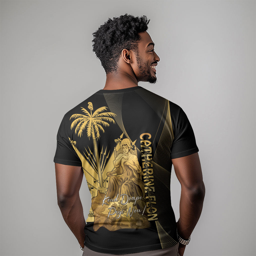 Catherine Flon Haiti Flag Day T shirt National Heroine Koud Drapo Peyi Nou