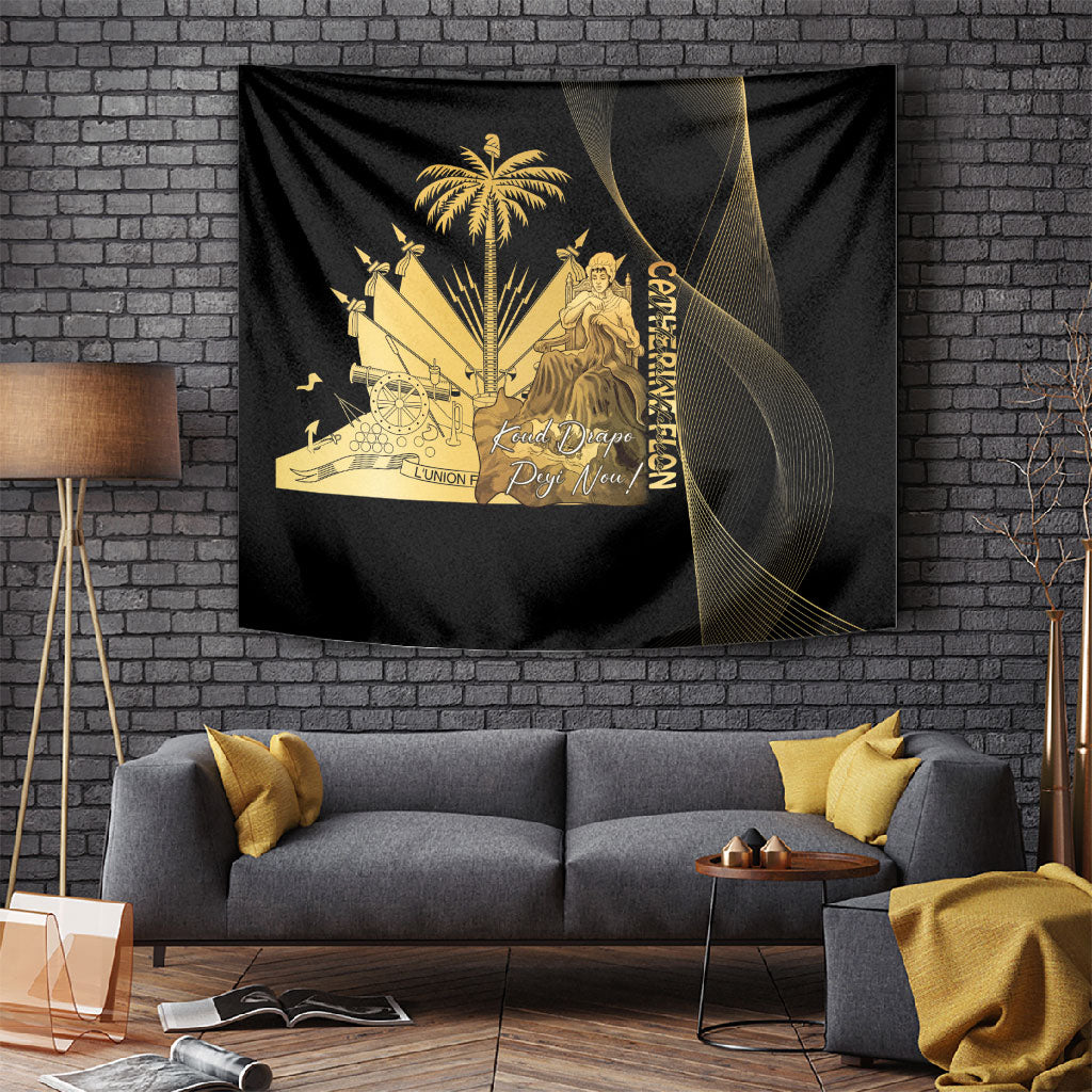 Catherine Flon Haiti Flag Day Tapestry National Heroine Koud Drapo Peyi Nou