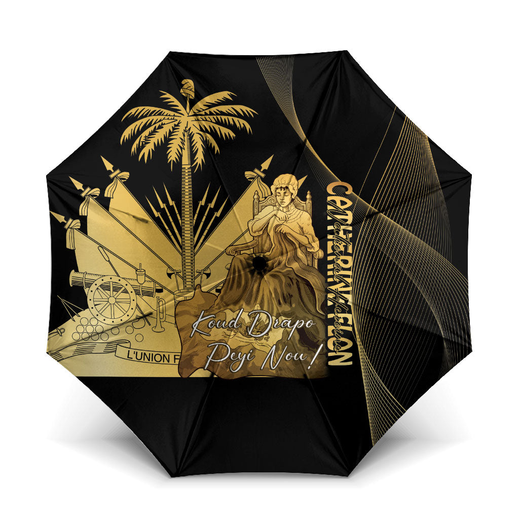 Catherine Flon Haiti Flag Day Umbrella National Heroine Koud Drapo Peyi Nou