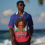 Personalized Haiti Flag Day Hawaiian Shirt Haitian Women Proud Flag Wave Style
