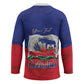 Personalized Haiti Flag Day Hockey Jersey Haitian Women Proud Flag Wave Style